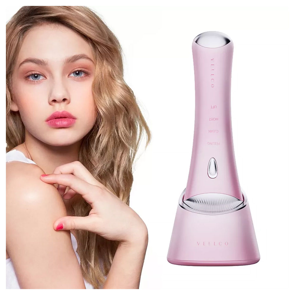 Waterproof IPX5 Wireless charging base EMS Pore Cleaner Face Lifting Tool Blackhead Remover