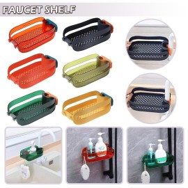 Home Kitchen & Bathroom Faucet Sink Sponge Hanging Tap Storage Holder Drain Rack