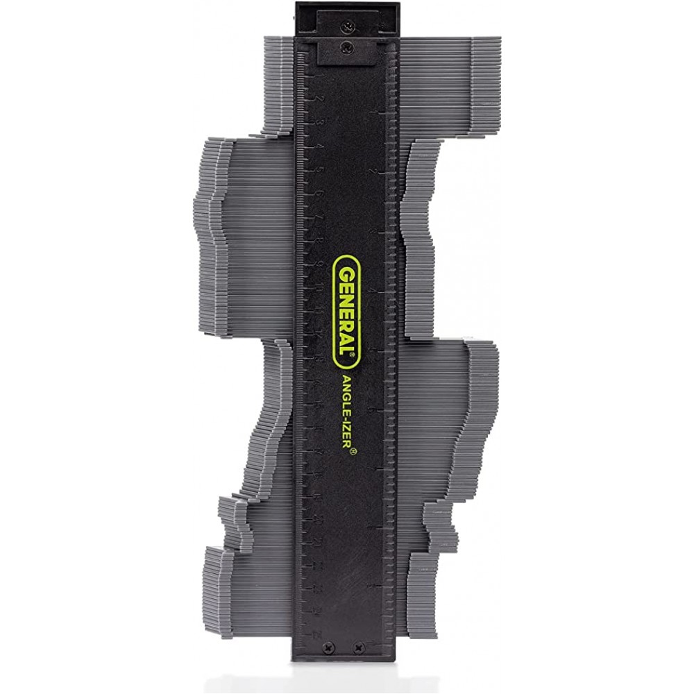 General Tools Contour Gauge 833 - 10" Angle Finder Tool for Home Improvement - Gadgets for Men