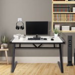 Large Computer Desk PC Laptop Table Corner Home Office Study Workstation Gaming