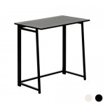 Folding Computer Desk Laptop PC Home Office University Wood Study Table - Black
