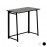 Folding Computer Desk Laptop PC Home Office University Wood Study Table - Black